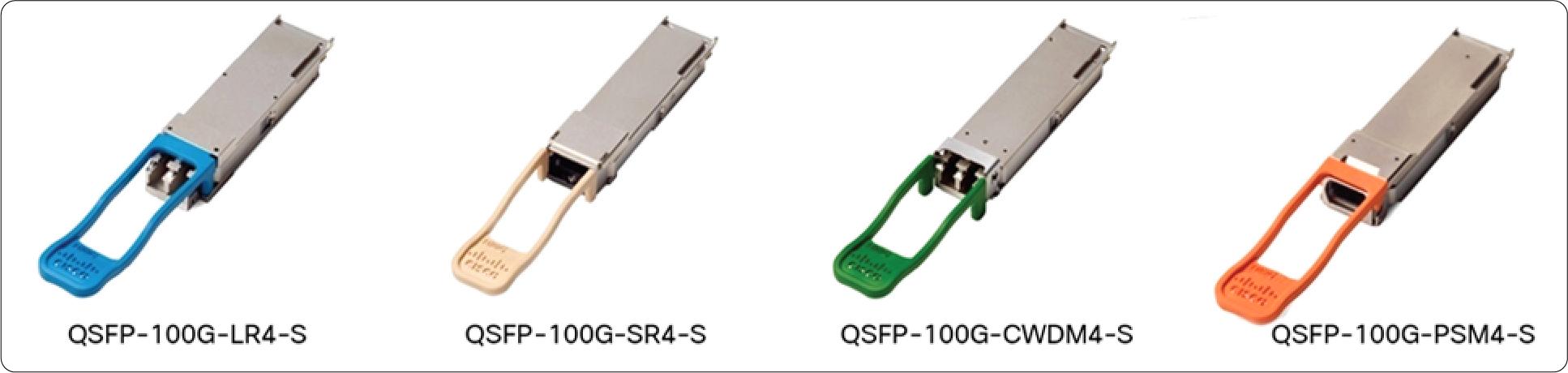 CPAK-100G-ER4F Cisco 100 Gigabit Modules - Cisco 100GBASE QSFP Modules - 2